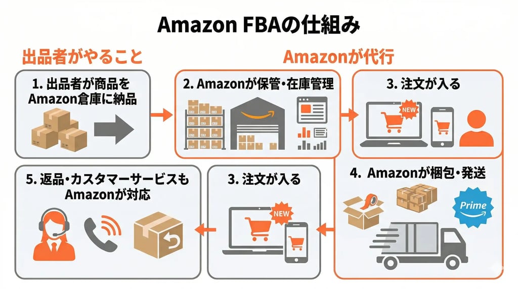 Amazon FBAの仕組み