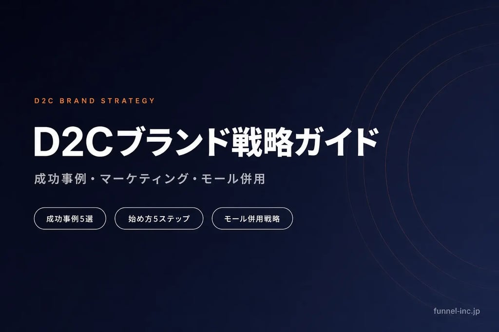 D2Cとは？成功事例・マーケティング戦略をEC専門家が解説