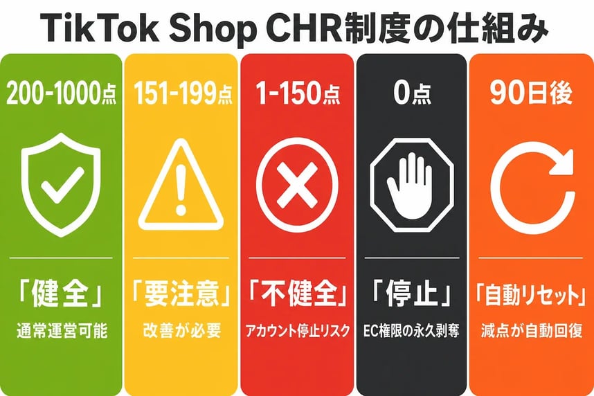 TikTok Shop CHR制度の仕組み