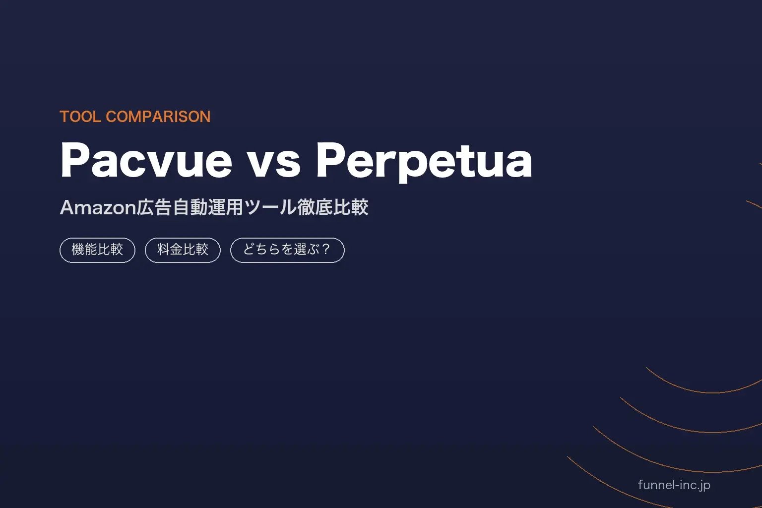Amazon広告の自動運用ツール PacvueとPerpetuaを徹底比較