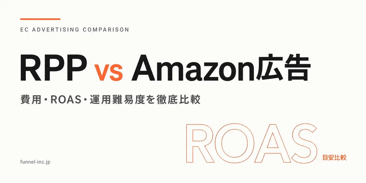 楽天RPP vs Amazon広告｜費用・運用難易度・ROAS目安を徹底比較