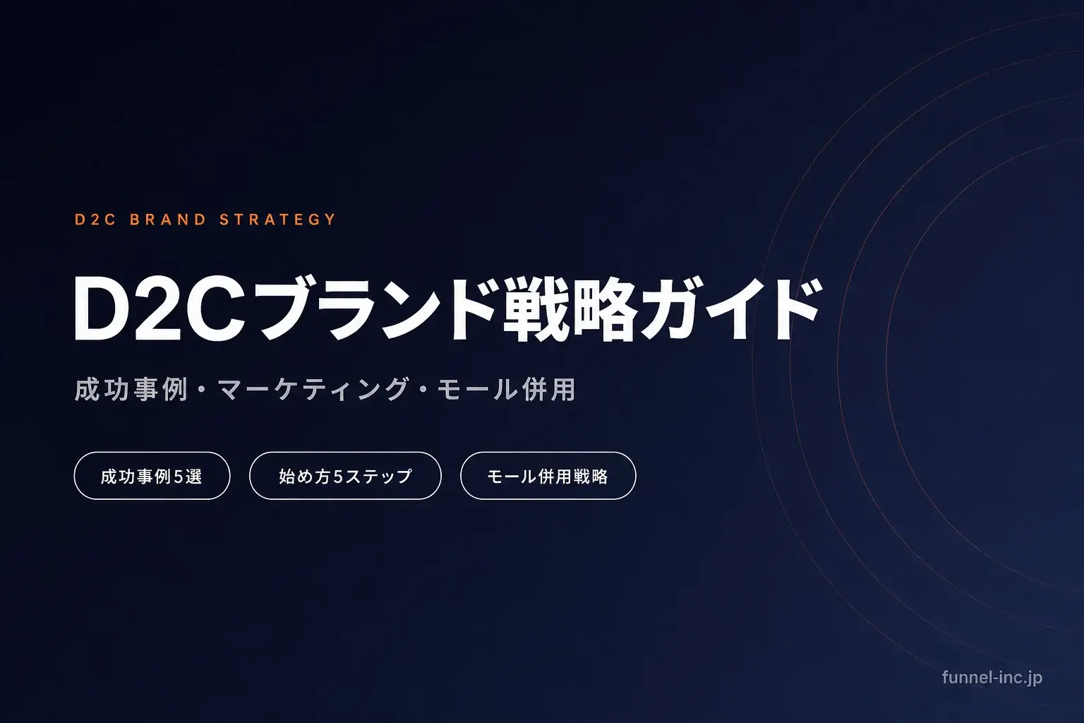 D2Cとは？成功事例・マーケティング戦略をEC専門家が解説